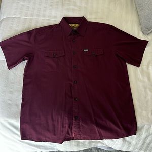 DIXXON Sleeve Button Up LARGE OG